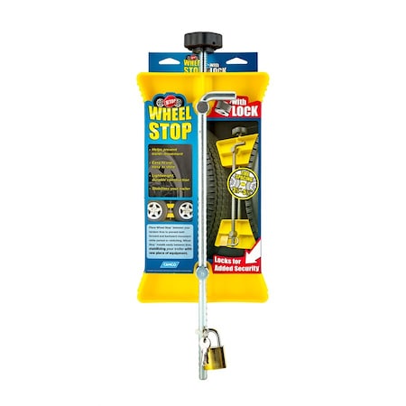 Camco WHEEL STOP W/LOCKING FEATURE 44642